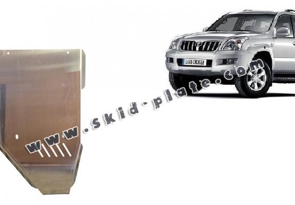 Aluminum gearbox skid plate for Toyota Land Cruiser J120