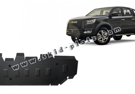 Steel fuel tank skid plate  for Evo Cross 4