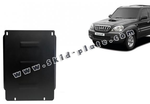 Steel gearbox skid plate for Hyundai Terracan