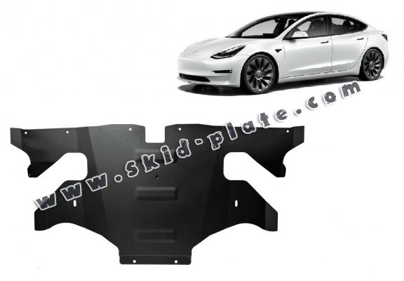 Rear electric motor guard for Tesla Model Y AWD