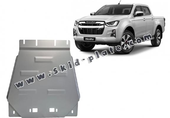 Steel gearbox skid plate for Isuzu D-Max