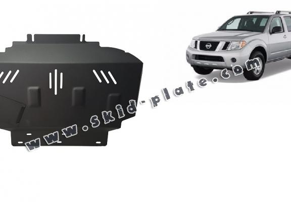 Steel skid plate for Nissan Pathfinder