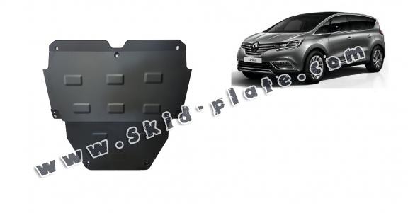 Steel skid plate for Renault Espace 5