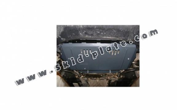 Steel skid plate for VW Caddy