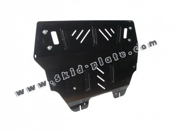 Steel skid plate for Peugeot 308