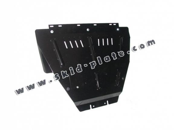 Steel skid plate for Citroen Berlingo