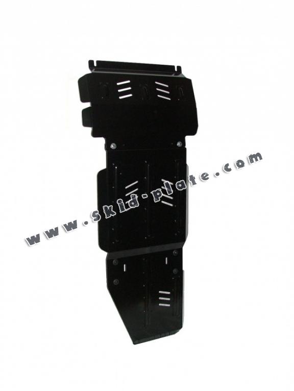 Steel gearbox  skid plate for Mitsubishi L 200