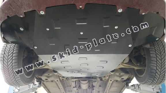 Steel skid plate for Alfa Romeo 159