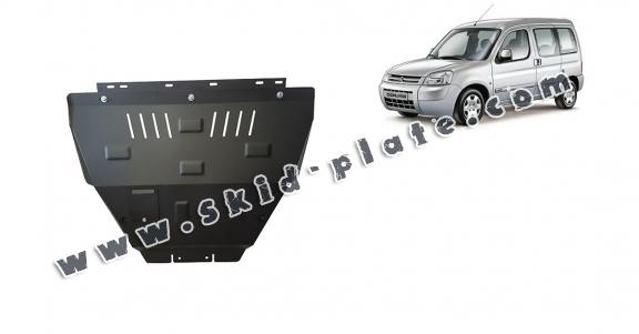 Steel skid plate for Citroen Berlingo