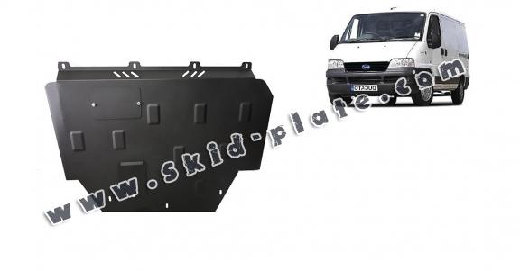 Steel skid plate for Fiat Ducato