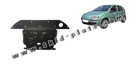 Steel skid plate for Fiat Punto