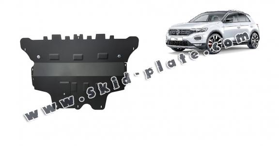 Steel skid plate for Volkswagen T-Roc - manual gearbox