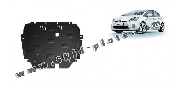 Steel skid plate for Toyota Prius