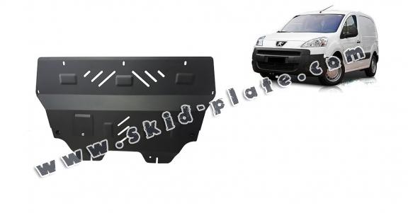 Steel skid plate for Peugeot Partner