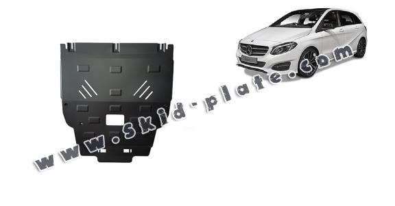 Steel skid plate for Mercedes B-Class W246