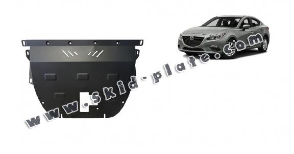 Steel skid plate for Mazda 3