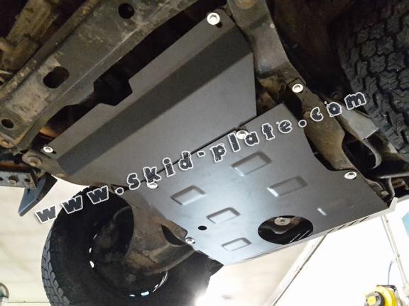 Steel gearbox skid plate for Daihatsu Terios