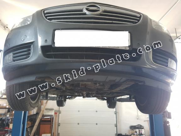 Steel skid plate for Opel Insignia