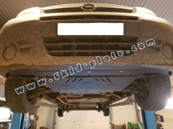 Steel skid plate for Opel Vivaro