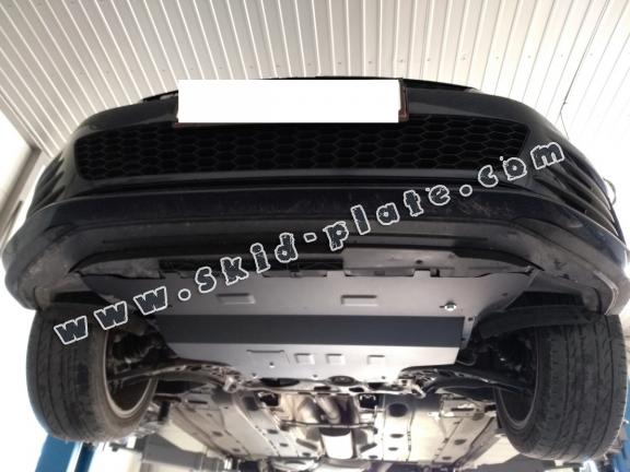 Steel skid plate for the protection of the engine and the gearbox for Skoda Octavia 3 - manual gearbox