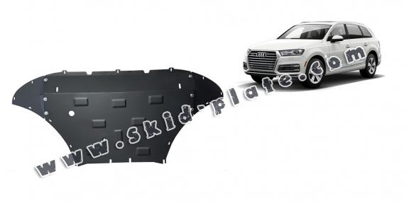 Steel skid plate for Audi Q7 