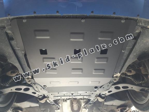 Steel skid plate for the protection of the engine and the gearbox for Mini Clubman