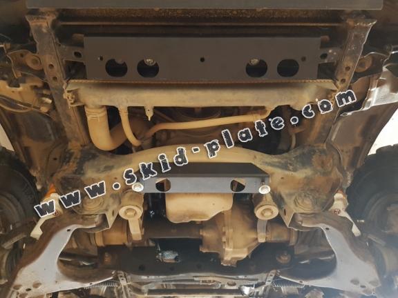 Steel skid plate for Toyota Land Cruiser J90