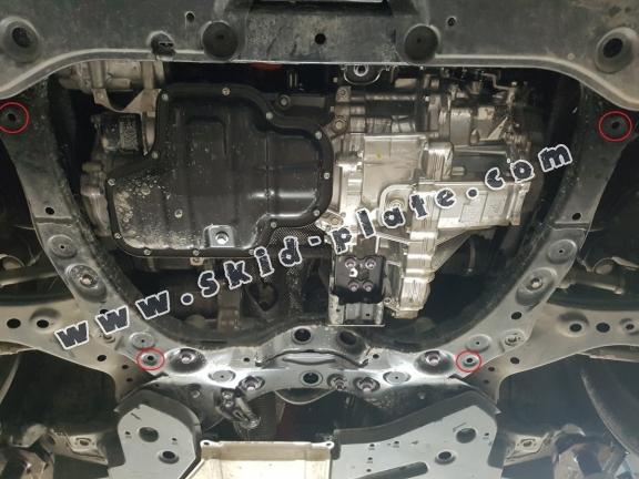 Steel skid plate for Toyota Camry