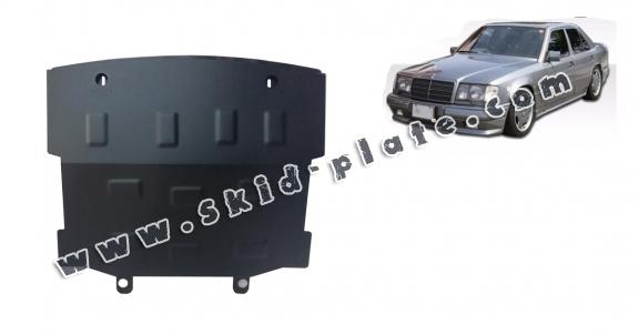 Steel skid plate for Mercedes E-Classe W124