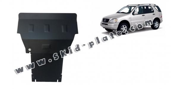 Steel skid plate for Mercedes ML W163