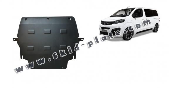 Steel skid plate for Opel Zafira Life