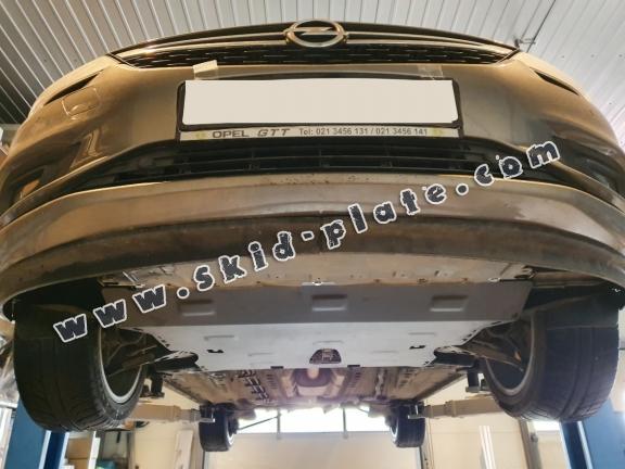 Steel skid plate for Opel Astra K