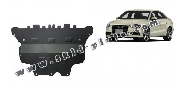 Steel skid plate for Audi A3 (8V) - automatic gearbox