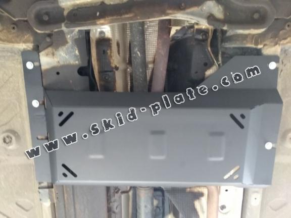 Steel DPF skid plate  for Dacia Duster