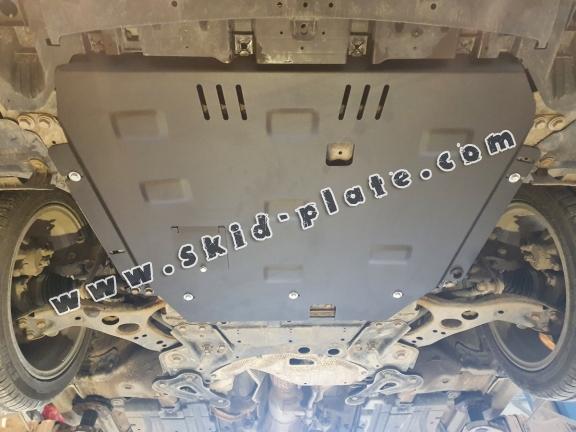 Steel skid plate for Toyota Prius