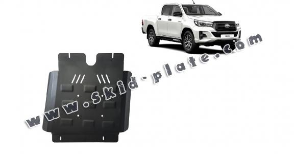 Steel gearbox skid plate for Toyota Hilux Invincible