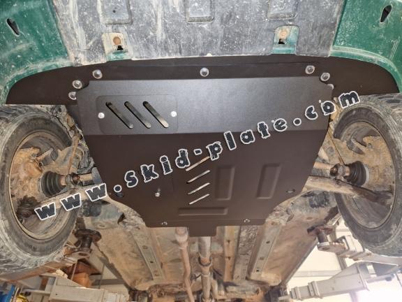 Steel skid plate for Fiat Panda 4x4