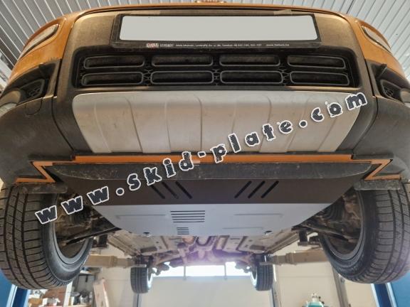 Steel skid plate for Fiat Panda 4x4