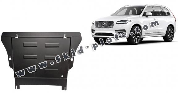 Steel skid plate for Volvo XC90