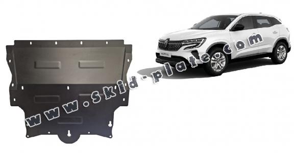 Steel skid plate for Renault Austral