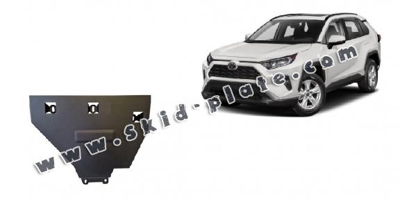 Steel differential skid plate for Toyota RAV 4 Hybrid