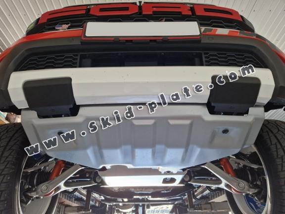 Aluminum skid plate for Ford Ranger Raptor