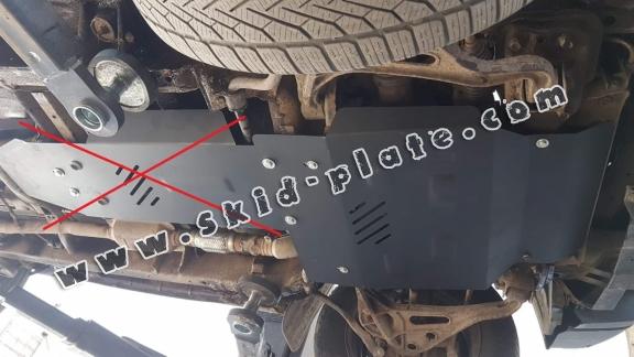 Steel skid plate for Suzuki Grand Vitara