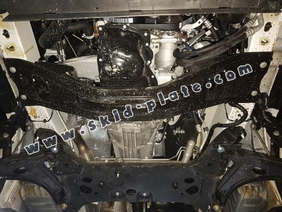 Steel skid plate for Ford Transit