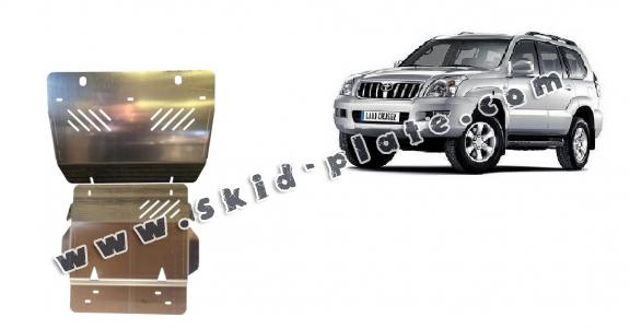 Aluminum skid plate for Toyota Land Cruiser J120