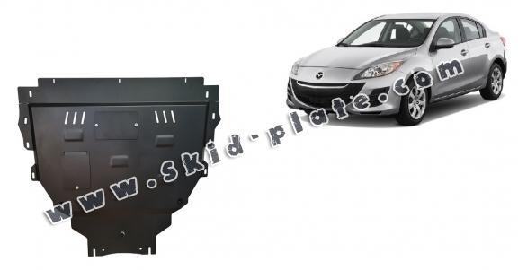 Steel skid plate for Mazda 3