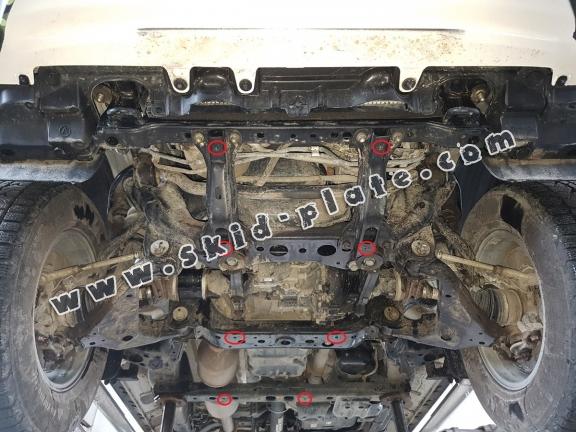 Aluminum skid plate for Toyota Hilux Revo