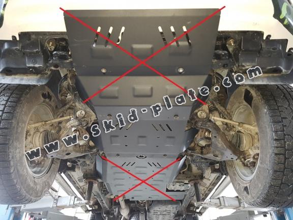 Steel skid plate for Toyota Hilux Invincible