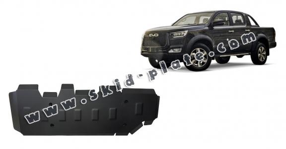 Steel fuel tank skid plate  for Evo Cross 4