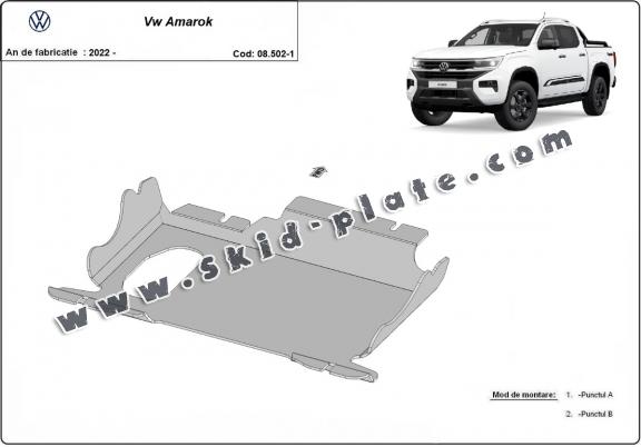 Steel skid plate forVolkswagen Amarok